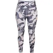 La gear Skinny-legging met camouflageprint voor dames (Roze)