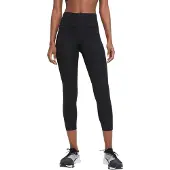 Nike Hardloopleggings voor dames met middelhoge taille (Zwart)