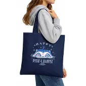 K POP Demon Hunters Happy Pawlidays Derpy Tiger Kerstmis – Herbruikbare draagtas (Marine)