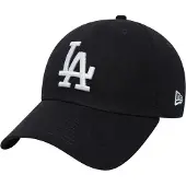 New Era Unisex 9Forty LA Dodgers-baseballpet voor volwassenen (Marine / Wit)