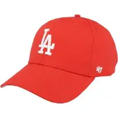 New Era Unisex 9Forty LA Dodgers-baseballpet voor volwassenen (Rood/Wit)