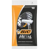 BIC Metal Wegwerpmesjes Heren - 10 stuks, Enkel Mesje