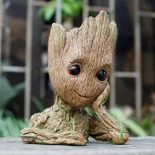 Guardians Of The Galaxy Bloempot Baby Groot Film Beeld Speelfiguur - Hoofd als Bloempot & Pennenhouder