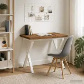 vidaXL Vierkante Eettafel 90 x 55 x 75 cm Massief Acacia Hout