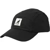 Kangol Heren 6 Paneel Baseball Cap (Zwart)