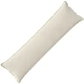 vidaXL Kussen HOUTEN Crèmekleurig 40 x 145 cm Microfiber Fleece