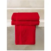 De Witte Lietaer Gastendoekjes 40x60cm scarlett red katoen 3 stuks