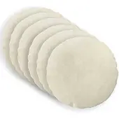 vidaXL Kussen met kussen HEERLEN 6 st Crèmekleurig Microfiber Fleece