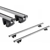 Amos Dakdrager AERO voor Volkswagen Touran MPV (2003-2009) op Dakreling