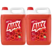 Ajax 2x Allesreiniger Rode Bloemen 5 liter