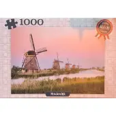 R&B Kinderdijk molens Puzzel