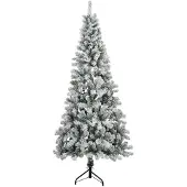 vidaXL Kunstkerstboom met kerstbal 180 cm 300 LED's Warmwit