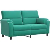 vidaXL Bank Turquoise 174 x 85 x 93 cm fluweel
