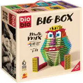Piatnik BIG BOX Multi Mix - 340 bouwstenen in 10 kleuren