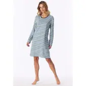 Schiesser Dames Nachthemd lange mouw - Comfort - 44