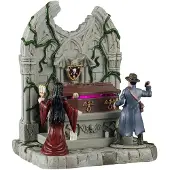 Lemax Lighted coffin, b/o (4.5v) ornament