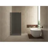 Wiesbaden Inloopdouche less 120x200 cm 8 mm nano rookglas chroom