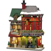 Lemax King's corner pub, b/o (4.5v) ornament