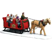 Lemax Caroling sleigh ride