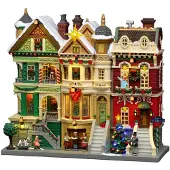 Lemax Caddington Village Kerstdorp Christmas On Victoria (kerststraat) 31,6 X 16,4 X 33,4 Cm