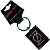 Shinedown - Secondary Z Logo Sleutelhanger - Zwart