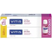 Vitis Tandpasta - - Gum - 2x150ml - Voor volwassenen - Mix - 300ml