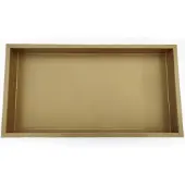 Boss & Wessing Inbouwnis BWS 30x60x10 cm RVS Goud