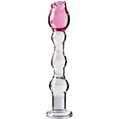 Pipedream Icicles glazendildo Icicles No. 12 roze,transparant