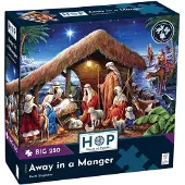 The House of Puzzles Away In a Manger Puzzel 250 XL Stukjes