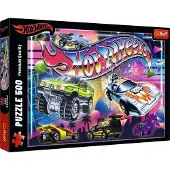 Trefl Hot Wheels - 80s Vibe - 500 pieces.
