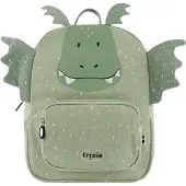 Trixie Rugzak - Mr. Dragon - Schooltas Waterafstotend - Boekentas voor Kind - Voor Jongens en Meisjes - Geschikt als Gymtas - Groen