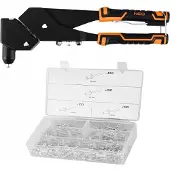 Neo Tools Klinknageltang voor staal & aluminium + 400 klinknagels