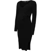 Vero Moda Maternity Gebreide jurk 'VMMSaba' zwart