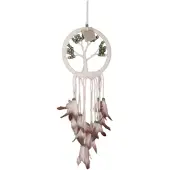 Ruben Robijn Dromenvanger Tree of life 17 cm groene kralen