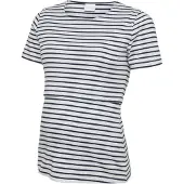 Mamalicious Shirt 'MLAwa' lichtgrijs / zwart
