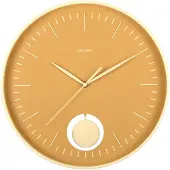 Karlsson Klok Grato Pendulum Ochre Yellow Soft Yellow