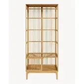 En.casa Halmeubel Vemb 185x80x45 cm bamboe