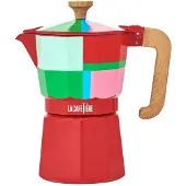 La Cafetière Moka-kan, espressomachine, Utopian Lines, geschikt voor 6 kopjes