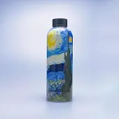 Matix waterfles dubbelwandig rvs Thermosfles van Gogh Starry night