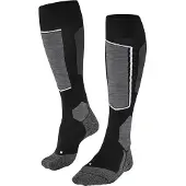 Falke SK6 Pro, skisokken, dames, zwart