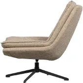 Woood Milaro Draaifauteuil - Polyester - Naturel Melange - 88x75x94