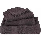 vidaXL Gastendoekjes FROGN 50 st 30x50 cm 360 g/m² antraciet