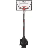 Hudora Basketstandaard Competition Pro (zwart/transparant)