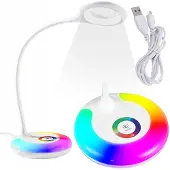 Verk Group LED Bureaulamp - 256 Kleuren - Buigbaar