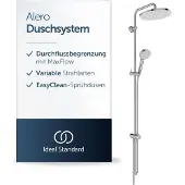 Ideal standard Alero douchesysteem, waterbesparende doucheset – Chroom