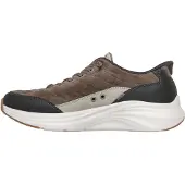 SKECHERS Sneakers laag 'CONTOUR FOAM-CORDELUX' olijfgroen / zwart