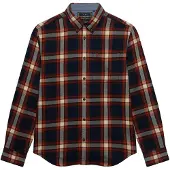 Superdry Overhemd marine / knalrood / wit