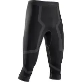 X-Bionic - Thermokleding - X-Ential 3/4 Tights M Black voor Unisex - Maat M - Zwart