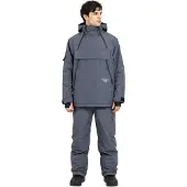 Jack Wills Heren ski-jas (Staalgrijs)