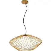 Maytoni hanglamp, goud, witte bol, E27, dimbaar, 177 cm, 60W